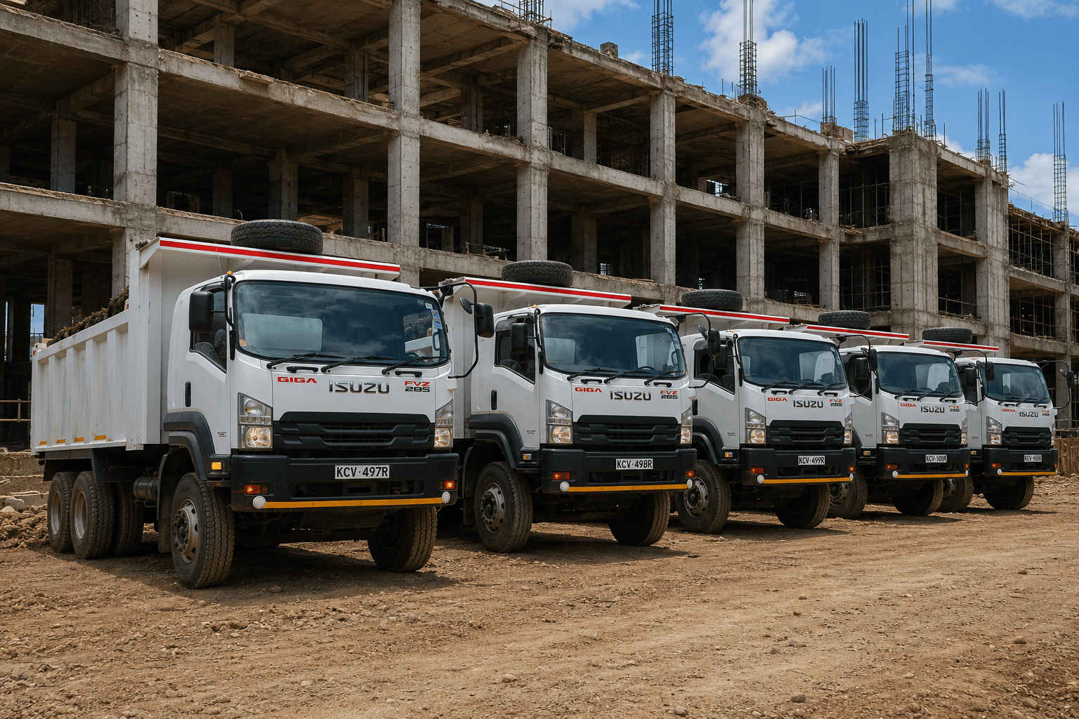 Censa Star tipper lorries